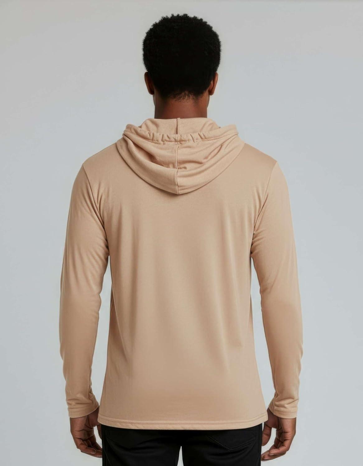 imageReal Essentials 3 Pack Mens Cotton Lightweight Casual Pullover Drawstring Hoodie With Pocket Available In Big amp TallSet 9