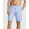Real Essentials 3 Pack: Men’s 9″ Inch 2 in 1 Board Shorts with Compression Liner – Bathing Suit with Back Flap Pocket(Set 7)