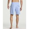 Real Essentials 3 Pack: Men’s 9″ Inch 2 in 1 Board Shorts with Compression Liner – Bathing Suit with Back Flap Pocket(Set 7)