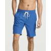 Real Essentials 3 Pack: Men’s 9″ Inch 2 in 1 Board Shorts with Compression Liner – Bathing Suit with Back Flap Pocket(Set 8)