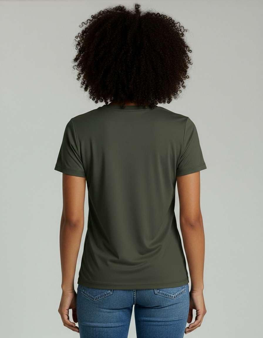 imageReal Essentials 4 Pack Womens ClassicFit Cotton ShortSleeve VNeck TShirt Available in Plus SizeSet 3