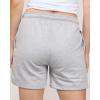 Real Essentials 3 Pack: Women’s Cotton Fleece Lounge Pajama Sleep Shorts with Pockets and Drawstring (Available in Plus Size)(Set 2)