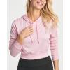 Real Essentials 3 Pack: Women’s Dry-Fit Long Sleeve Cropped Hoodie – Athletic Hooded Crop Sweatshirt (Available in Plus Size)(Set 3)