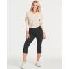 Real Essentials 3 Pack: Women’s Dry-Fit Long Sleeve Cropped Hoodie – Athletic Hooded Crop Sweatshirt (Available in Plus Size)(Set 7)