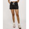 Real Essentials 3 Pack: Women’s French Terry Square Pocket Shorts Lounge, Casual Shorts with Pockets (Available in Plus)(Set 2)