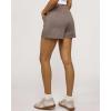Real Essentials 3 Pack: Women’s French Terry Square Pocket Shorts Lounge, Casual Shorts with Pockets (Available in Plus)(Set 2)