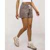 Real Essentials 3 Pack: Women’s French Terry Square Pocket Shorts Lounge, Casual Shorts with Pockets (Available in Plus)(Set 2)