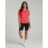 Real Essentials 5 Pack: Women’s Breeze Tech Short Sleeve T-Shirts Athletic Tops Gym Workout Yoga Tennis Activewear (Plus)(Set 2)