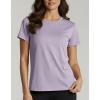 Real Essentials 5 Pack: Women’s Breeze Tech Short Sleeve T-Shirts Athletic Tops Gym Workout Yoga Tennis Activewear (Plus)(Set 3)