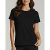 Real Essentials 5 Pack: Women’s Breeze Tech Short Sleeve T-Shirts Athletic Tops Gym Workout Yoga Tennis Activewear (Plus)(Set 7)