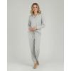 Real Essentials 2 Pack: Women’s Pajamas Set Button Down Pants Soft Matching Sleepwear (Available In Plus)