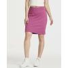 Real Essentials 3 Pack: Women’s 20″ Golf Skirts Knee Length Skorts Athletic Long Active Casual Pockets (Available in Plus)(Set 1)