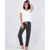 Real Essentials 3 Pack: Women’s Fleece Ultra-Soft Comfy Pajama Lounge Pants Sleepwear (Available in Plus Size)-Set 2,L