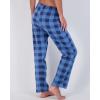 Real Essentials 3 Pack: Women’s Fleece Ultra-Soft Comfy Pajama Lounge Pants Sleepwear (Available in Plus Size)-Set 2,L
