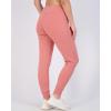 Real Essentials 3 Pack: Women’s Workout Yoga Jogger Track Pants – High Waist Running Athletic Sweatpants with Pockets (Plus)(Set 1)