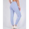 Real Essentials 3 Pack: Women’s Workout Yoga Jogger Track Pants – High Waist Running Athletic Sweatpants with Pockets (Plus)(Set 2)