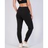 Real Essentials 3 Pack: Women’s Workout Yoga Jogger Track Pants – High Waist Running Athletic Sweatpants with Pockets (Plus)(Set 7)