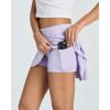 Real Essentials 3 Pack:Women’s 14″ Pleated Tennis Skorts Golf Skirt High Waisted Athletic Running Casual Shorts with Pockets(Set 1)