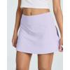 Real Essentials 3 Pack:Women’s 14″ Pleated Tennis Skorts Golf Skirt High Waisted Athletic Running Casual Shorts with Pockets(Set 1)