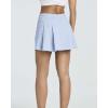 Real Essentials 3 Pack:Women’s 14″ Pleated Tennis Skorts Golf Skirt High Waisted Athletic Running Casual Shorts with Pockets(Set 3)