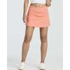 Real Essentials 3 Pack:Women’s 14″ Pleated Tennis Skorts Golf Skirt High Waisted Athletic Running Casual Shorts with Pockets(Set 4)