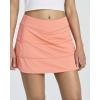 Real Essentials 3 Pack:Women’s 14″ Pleated Tennis Skorts Golf Skirt High Waisted Athletic Running Casual Shorts with Pockets(Set 4)