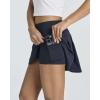 Real Essentials 3 Pack:Women’s 14″ Pleated Tennis Skorts Golf Skirt High Waisted Athletic Running Casual Shorts with Pockets(Set 5)
