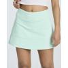 Real Essentials 3 Pack:Women’s 14″ Pleated Tennis Skorts Golf Skirt High Waisted Athletic Running Casual Shorts with Pockets(Set 7)