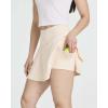 Real Essentials 4 Pack: Women’s Skater Pleated Tennis Skort – Skirt with Shorts Pockets Athletic Golf Workout (Plus)(Set 1)