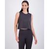 Real Essentials 5 Pack: Women’s Dry Fit Crop Summer Tank Top – Gym Yoga Workout Sports Tee (Available in Plus Size)(Set 10)