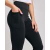 Real Essentials 4 Pack: Women’s Capri Leggings with Pockets Casual Yoga Workout Exercise Pants (Available in Plus Size)(Set 2)