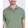 Real Essentials 3 Pack: Men’s Cotton Pique Short Sleeve Polo Shirt – Performance Polo (Available in Big & Tall)(Set F)