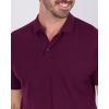 Real Essentials 3 Pack: Men’s Cotton Pique Short Sleeve Polo Shirt – Performance Polo,Standard, Medium, Set C