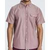 Real Essentials 3 Pack Men’s Short-Sleeve Oxford Solid Button Down Collar Casual Shirts with Pocket (Available in Big & Tall)(Set 5)