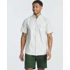 Real Essentials 3 Pack Men’s Short-Sleeve Oxford Solid Button Down Collar Casual Shirts with Pocket (Available in Big & Tall)(Set 7)