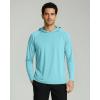 Real Essentials 3 Pack: Men’s Long Sleeve Rash Guard Hoodie – SPF UV Sun Protection Workout Fishing Swim Shirts (Big & Tall)(Set 1)