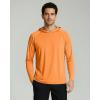 Real Essentials 3 Pack: Men’s Long Sleeve Rash Guard Hoodie – SPF UV Sun Protection Workout Fishing Swim Shirts (Big & Tall)(Set 5)