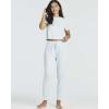 Real Essentials 2 Pack: Women’s Ribbed Knit Lounge Sets – Short Sleeve Top with Jogger Sweatpants(With Jogger Set 2)