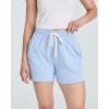 Real Essentials 3 Pack: Women’s Cotton French Terry Shorts Pockets – Casual Athletic Lounge (Available in Plus)(Set 1)