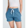 Real Essentials 3 Pack: Women’s Cotton French Terry Shorts Pockets – Casual Athletic Lounge (Available in Plus)(Set 2)