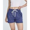 Real Essentials 3 Pack: Women’s Cotton French Terry Shorts Pockets – Casual Athletic Lounge (Available in Plus)(Set 4)