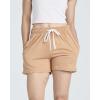 Real Essentials 3 Pack: Women’s Cotton French Terry Shorts Pockets – Casual Athletic Lounge (Available in Plus)(Set 6)