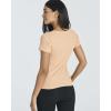Real Essentials 4 Pack: Women’s Soft Ribbed Knit Split Neck T-Shirt – Casual Office Summer Top (Available in Plus)(Set 3)