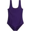 Real Essentials 3 Pack: Girl’s Surf UPF 50+ Printed One Piece Beach Swimsuit – Swimwear for Girls(Set 2)