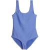 Real Essentials 3 Pack: Girl’s Surf UPF 50+ Printed One Piece Beach Swimsuit – Swimwear for Girls(Set 5)