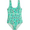 Real Essentials 3 Pack: Girl’s Surf UPF 50+ Printed One Piece Beach Swimsuit – Swimwear for Girls(Set 7)