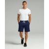 Real Essentials 3 Pack: Men’s Cotton 7″ French Terry Lounge Sweat Shorts – Sleep Casual Shorts Pockets (Big & Tall Available)(Set 1)