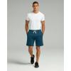 Real Essentials 3 Pack: Men’s Cotton 7″ French Terry Lounge Sweat Shorts – Sleep Casual Shorts Pockets (Big & Tall Available)(Set 3)