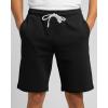 Real Essentials 3 Pack: Men’s Cotton 7″ French Terry Lounge Sweat Shorts – Sleep Casual Shorts Pockets (Big & Tall Available)(Set 4)