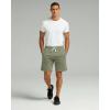 Real Essentials 3 Pack: Men’s Cotton 7″ French Terry Lounge Sweat Shorts – Sleep Casual Shorts Pockets (Big & Tall Available)(Set 4)